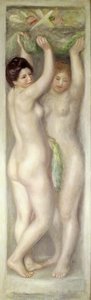 Caryatids by Pierre Auguste Renoir